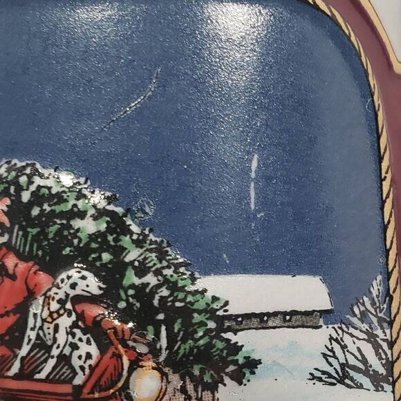 BUDWEISER SPECIAL EDITION 1989 HOLIDAY STEIN WINTER'S EVENING - Picture 10 of 11